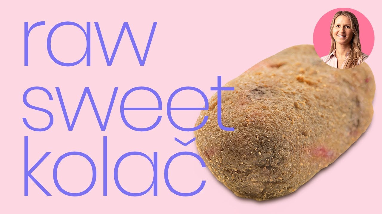 Raw Vegan KOLAČ od Badema i Borovnica 💙