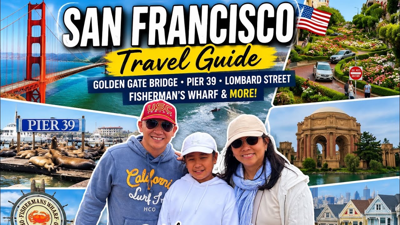San Francisco Travel Guide | Golden Gate Bridge, Pier 39, Lombard Street, Fisherman&rsquo;s Wharf & More!