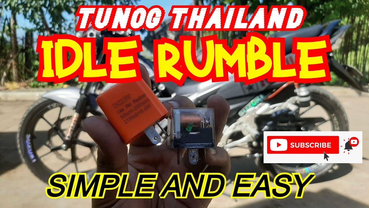 IDLE RUMBLE SIMPLE AND EASY INSTALLATION RAIDER 150