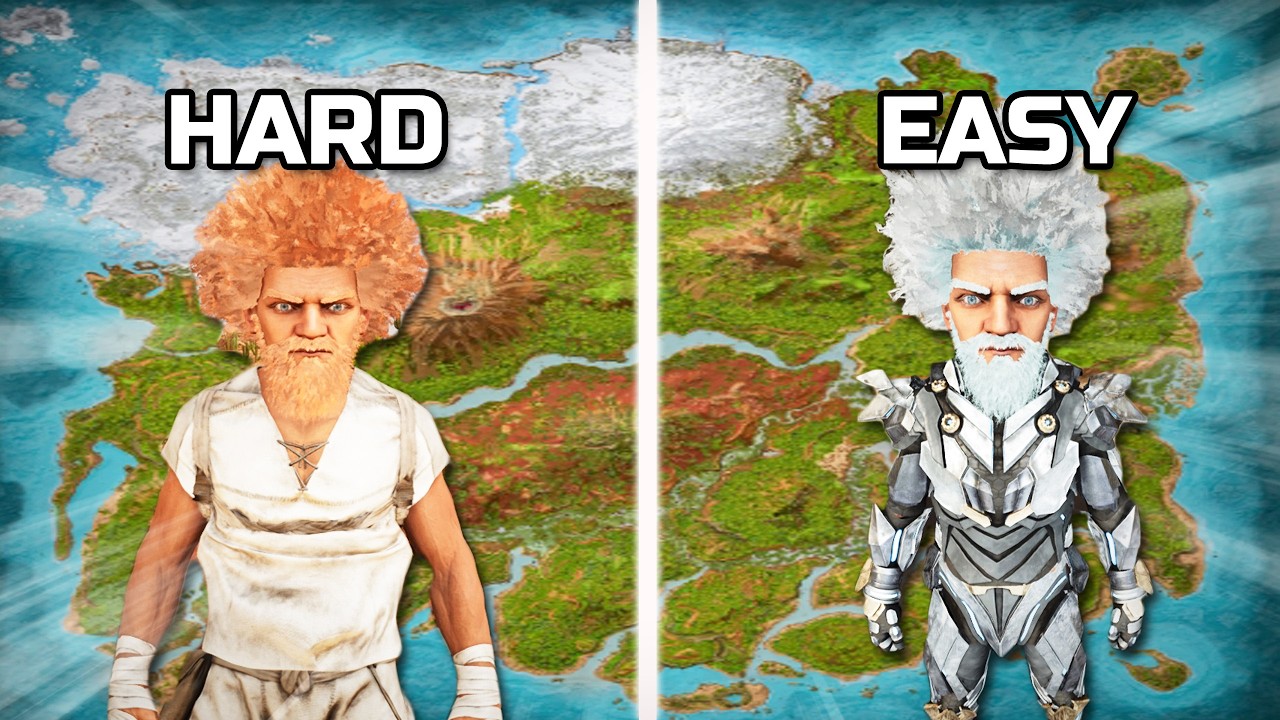 I Played One Day as PRO Alpha Tribe and as NOOB | Ark: Survival Ascended
