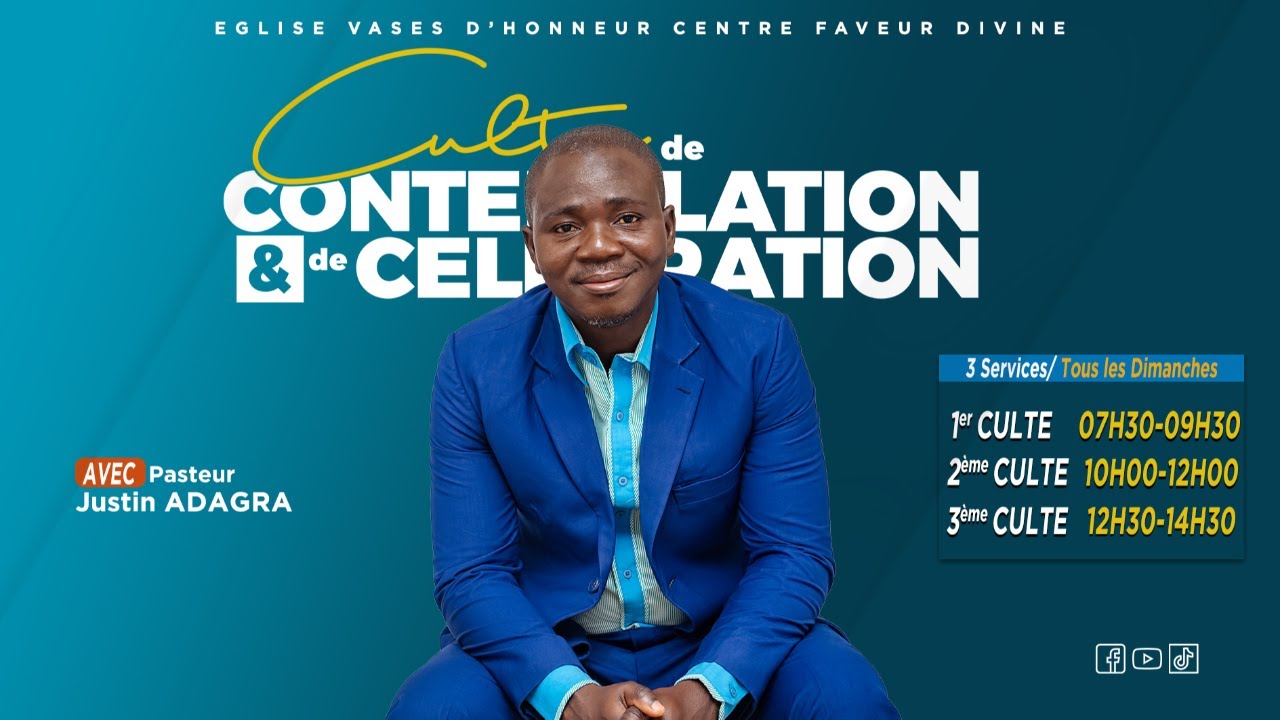 LES TROIS PRESENCES DE DIEU | Pst Justin ADAGRA | 15/02/2026