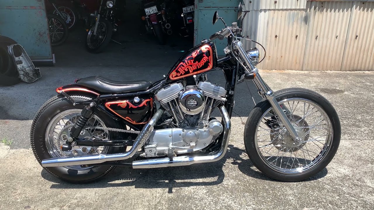 【ハーレーダビッドソン】1995年XL883（1200㏄ボアアップ）カスタム車！！！◇HEAVENZ　GARAGE販売車輛◇
