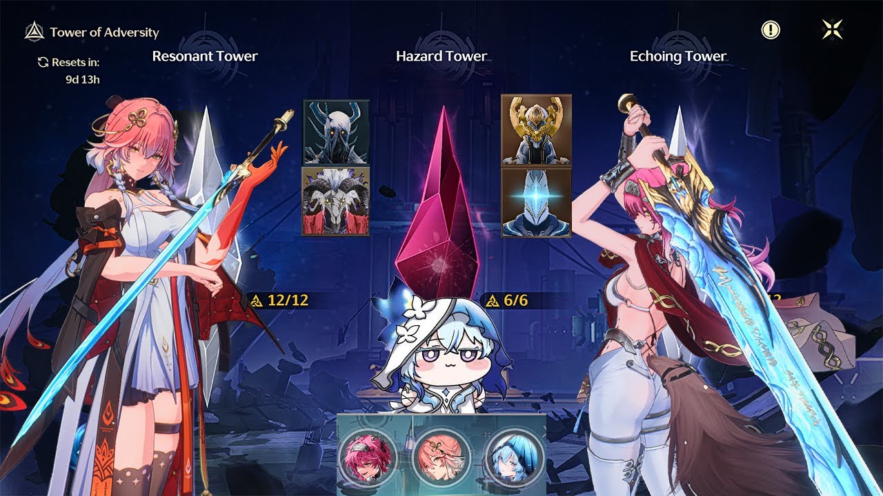 Lupa S0R0 / Changli / Shorekeeper / Tower of Adversity / Wuthering Waves 2.4