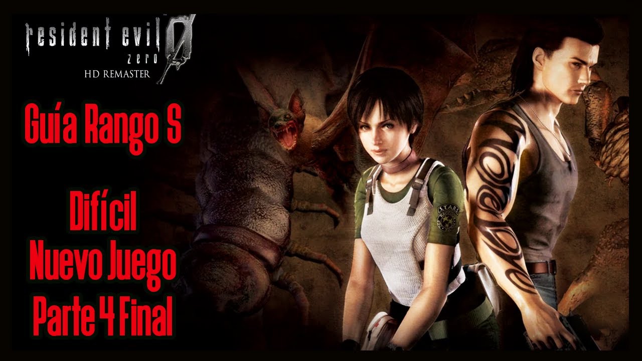Resident Evil Zero | Difícil | Rango S | Español Latino Parte 4 Final PC 4K