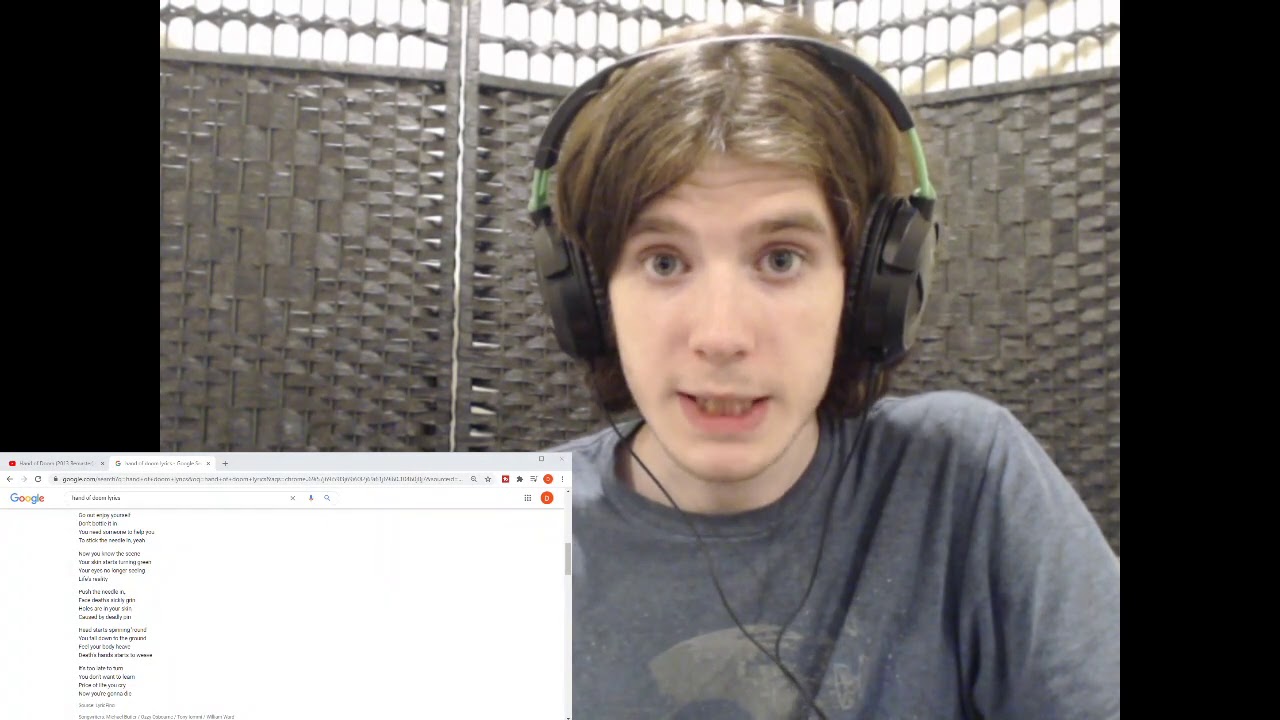 First listen to Black Sabbath - Hand of Doom (REACTION)