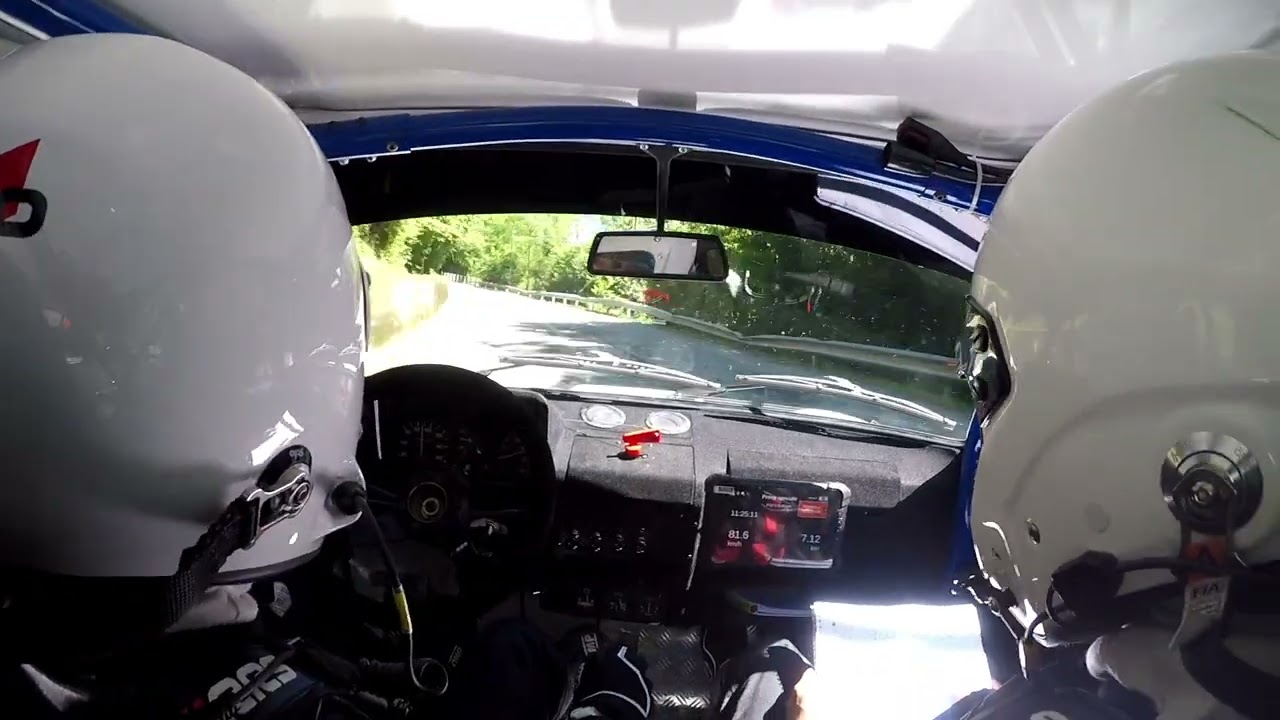 Rally Lana storico 2024, Cortellazzi - Busato A112 Abarth 3° tempo trofeo A112