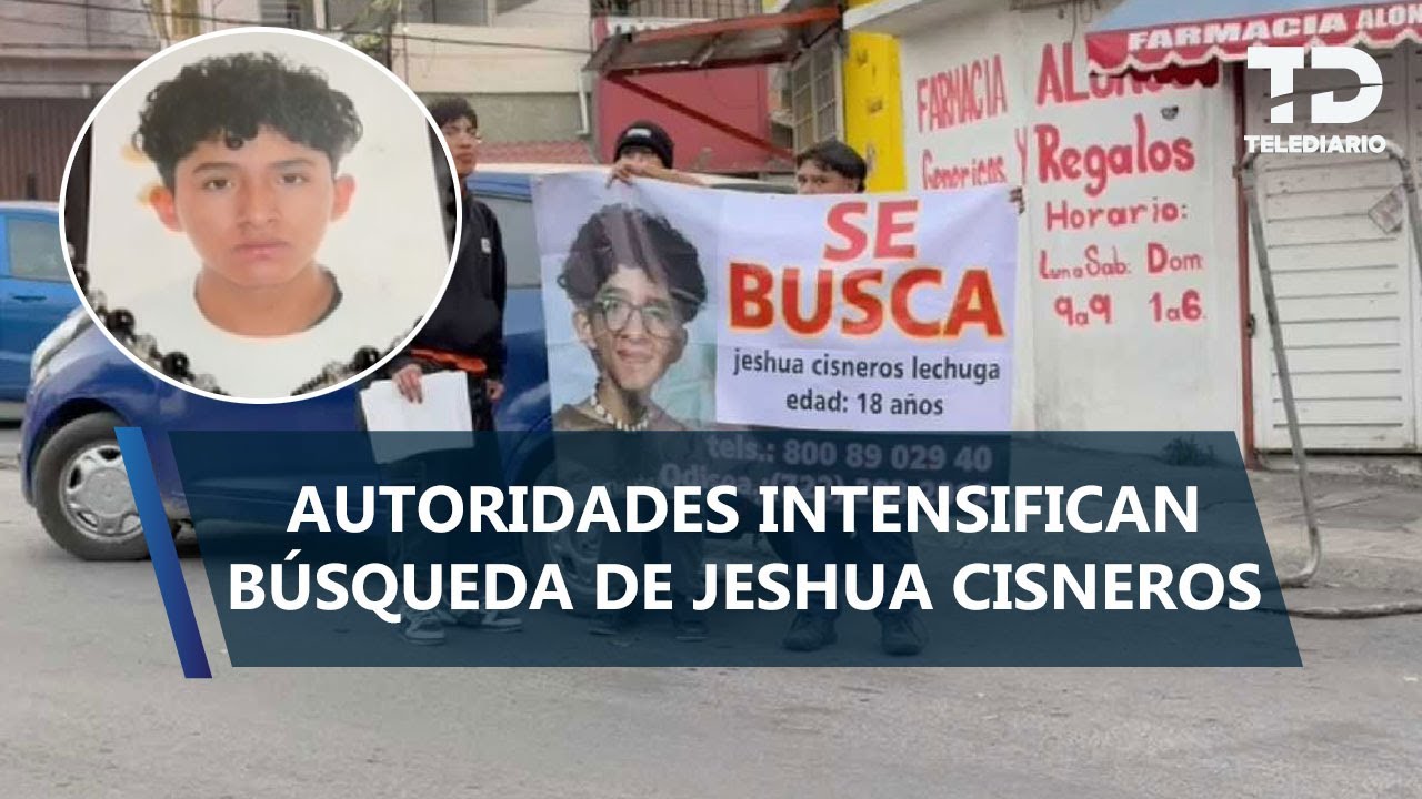 Realizan labores de b&uacute;squeda de Jeshua Cisneros, joven desaparecido en Cuautitl&aacute;n Izcalli