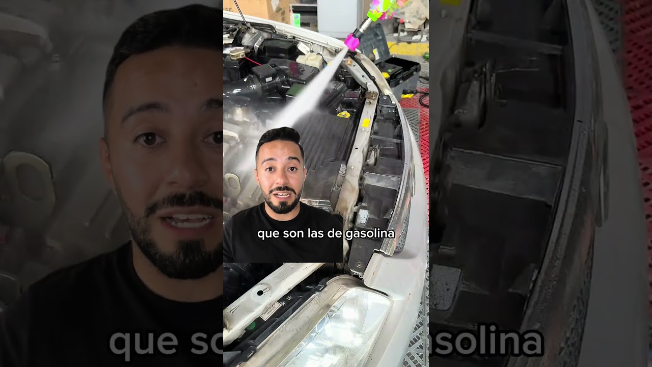 Lavar el motor de tu auto🤔