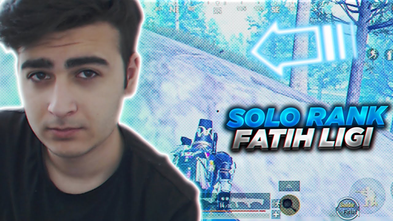 SON ADAMA TAVA FIRLATTIM! SOLO FATİH LİGİ! PUBG MOBİLE TEKLİ MOD RANK KASMA TAKTİKLERİ