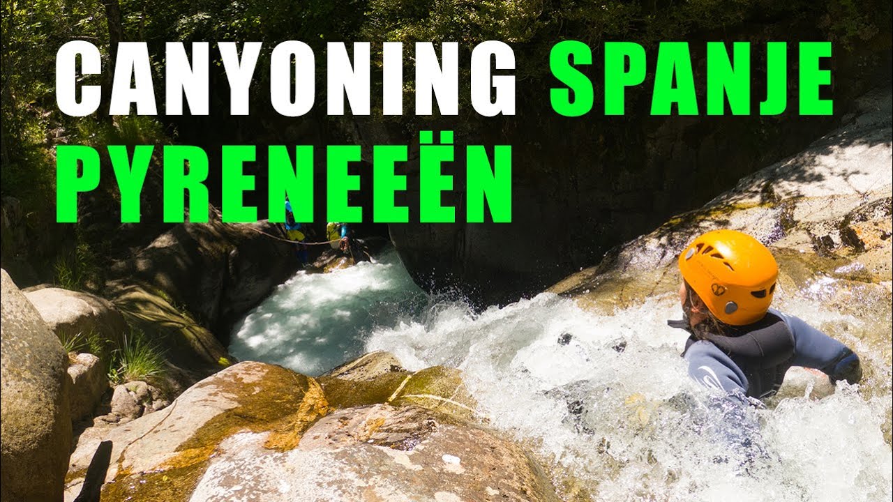 CANYONING in SPANJE - Spaanse Pyreneeën in Ainsa, Nationaal Park Ordesa met www.wearecanyoneers.com