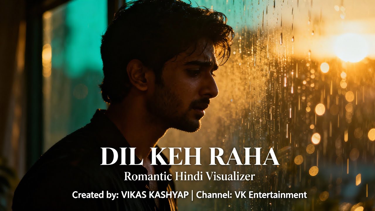 Dil Keh Raha &mdash; Romantic Hindi Visualizer | Emotional Love Song | Cinematic Bollywood Vibe