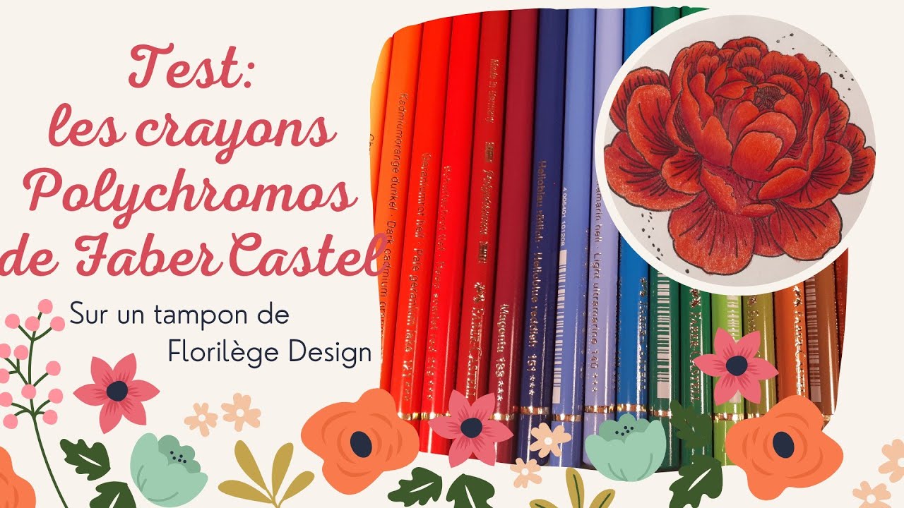 {Test} Les crayons de couleurs Polychromos de Faber Castel