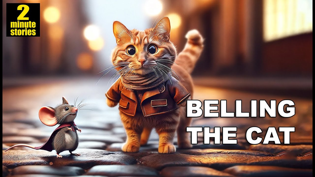 Belling the Cat | Aesop's Fables | 2 minute stories