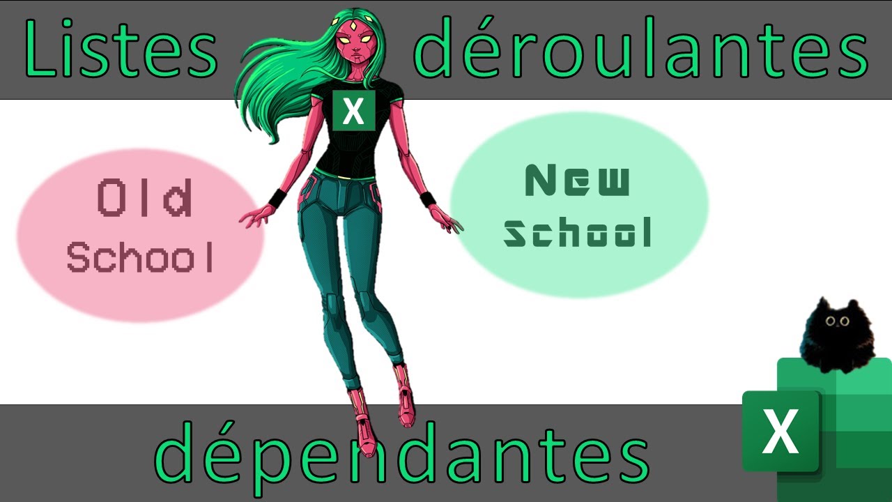 Excel : liste déroulante (et listes déroulantes dépendantes).