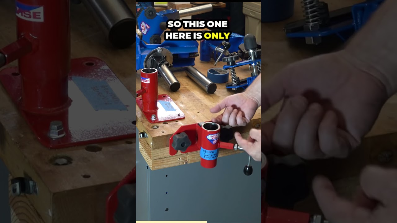 The Total Vise quick docking station
