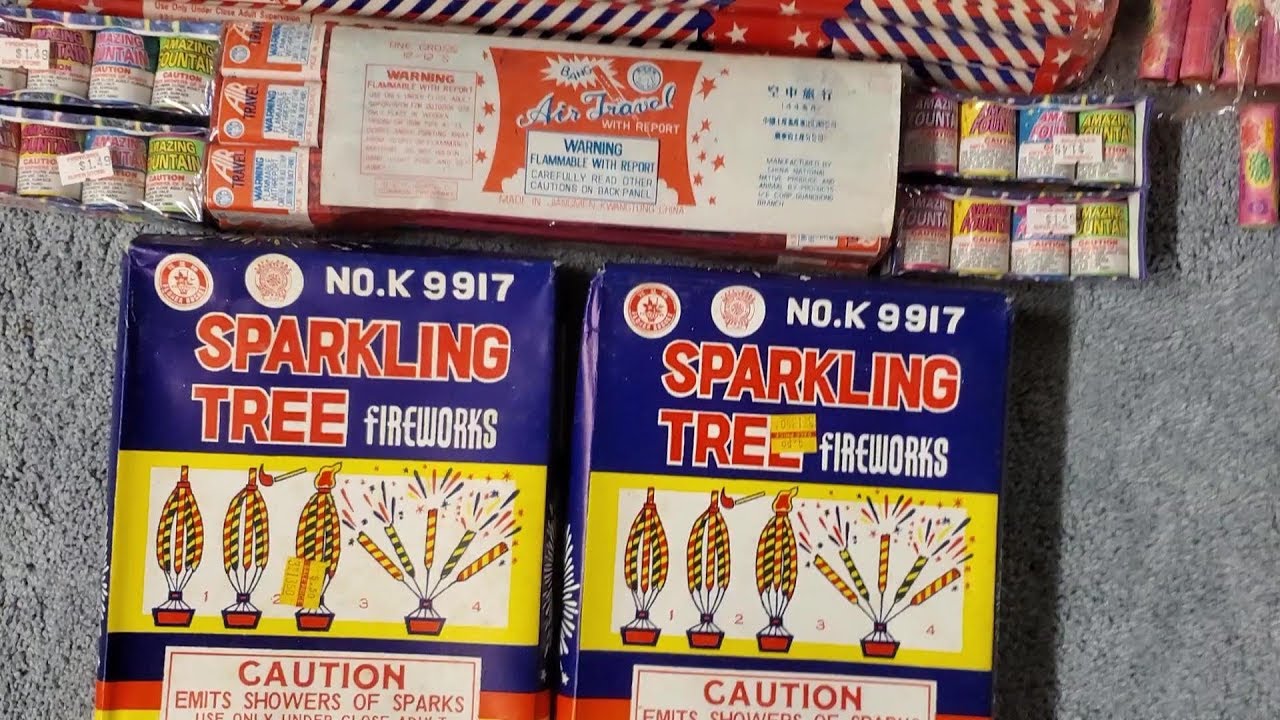 Firework Stash Update (Collectables) - Vintage D.O.T. Class C Fireworks From (Or Prior To) 1992