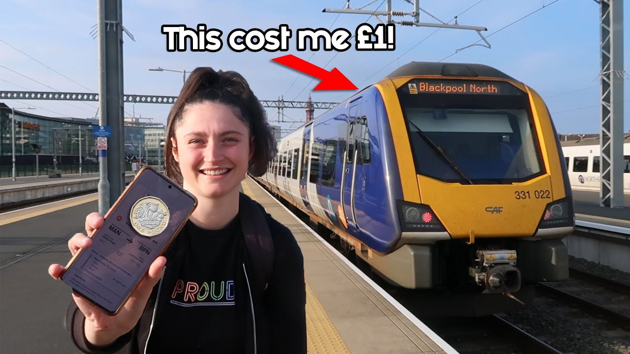 Manchester to Blackpool for &pound;1!