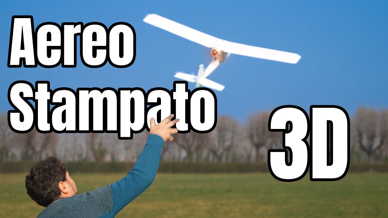 Scegli il modello e Stampa il tuo Aereo con Tutorial dalla A alla Z