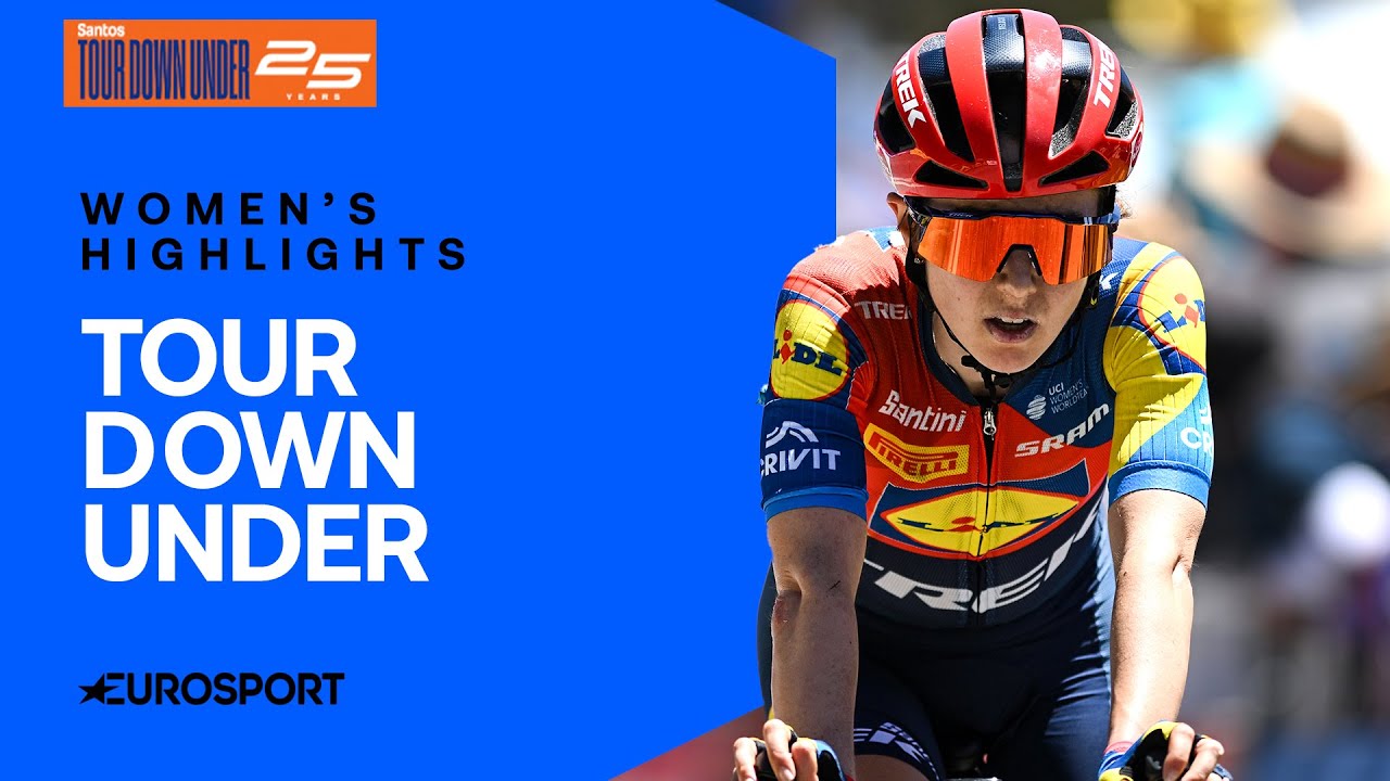 A THRILLER DOWN UNDER | Stage 2 | Santos Tour Down Under | Women's Highlights