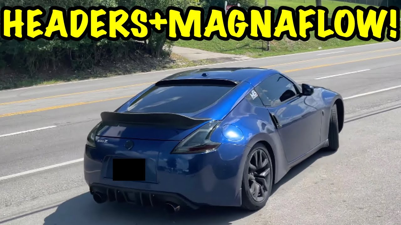 Nissan 370Z 2017 года 3,7 л с коллекторами и пакетами Magnaflow!