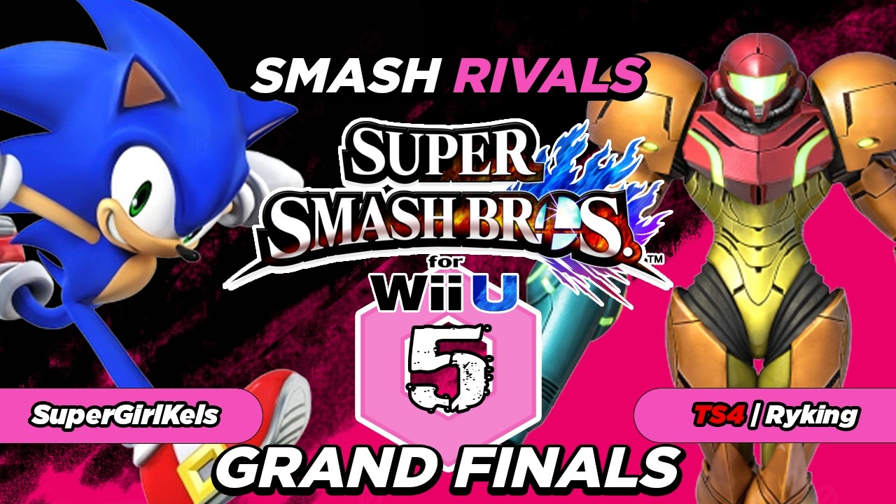 GRAND FINALS - SM4SH Rivals #5: SuperGirlKels (Sonic) Vs. Ryking (Samus / Ness)