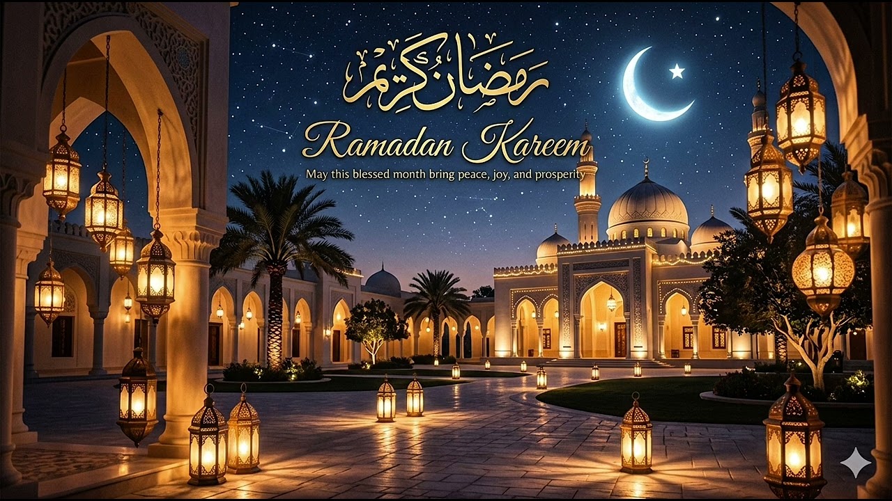 Ramadan Kareem 4K Screensaver | Peaceful Islamic Background for Home & TV