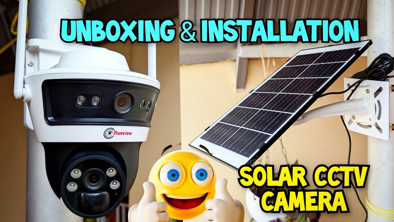 Trueview 4G Solar Camera - Best CCTV camera for Construction and Farm #trending #cctv #diy #solar