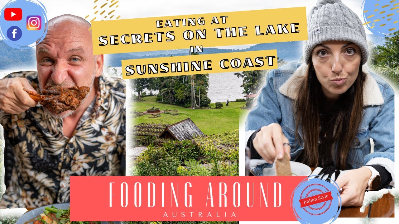 Eating at Secrets On The Lake - Maleny - Sunshine Coast - Food Vloggers - QLD - Australia