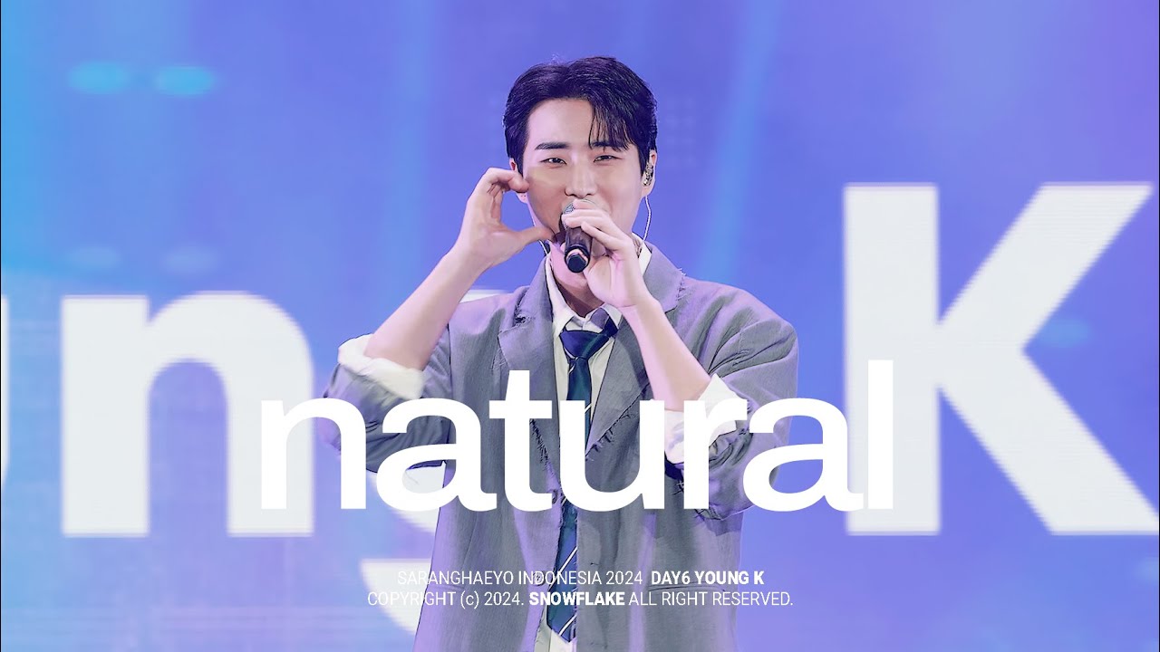 [4K] 240504 YOUNG K natural 영케이 직캠 SARANGHAEYO INDONESIA 2024