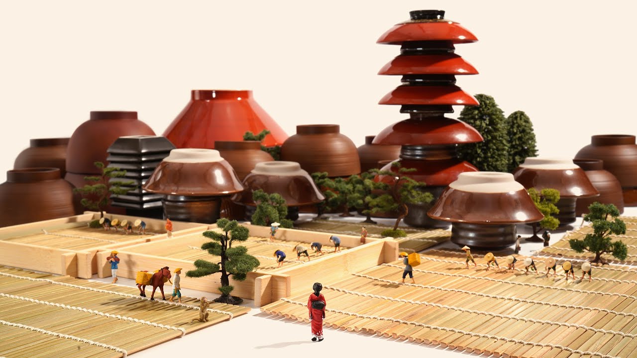 和の食器を日本の風景に見立てる｜Explore Japan