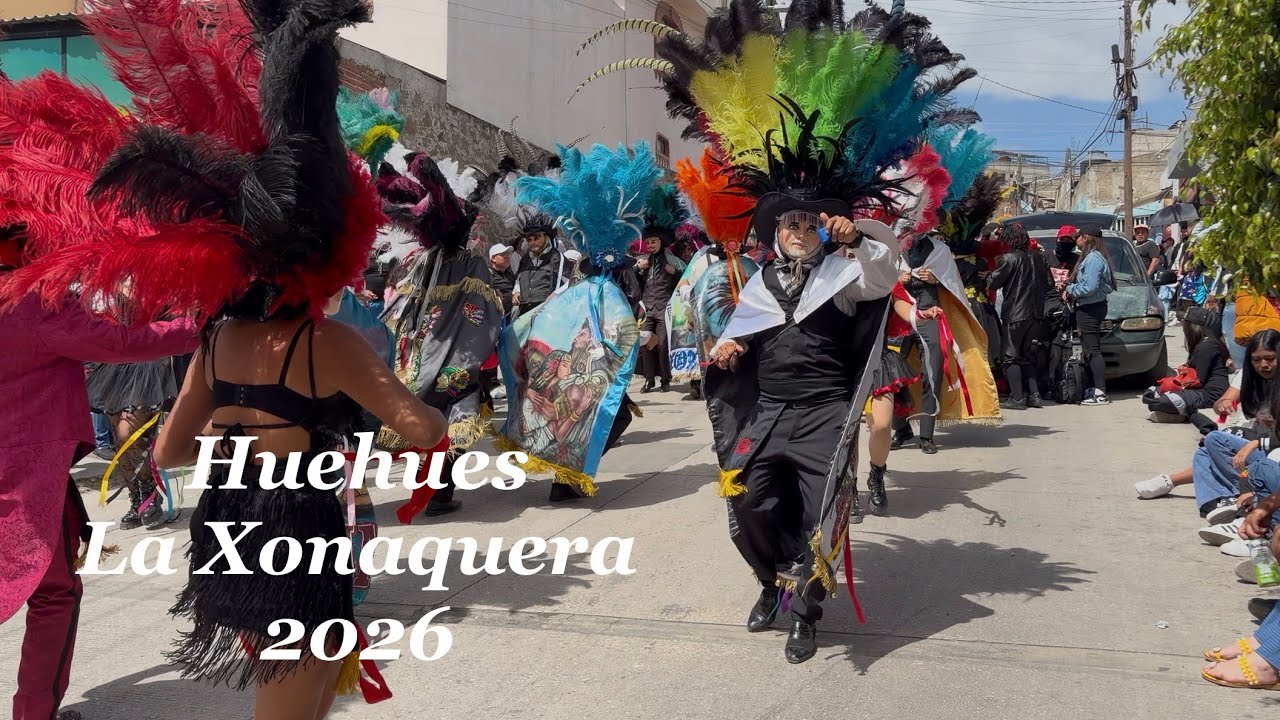 🎉🎭 Huehues Cuadrilla La Xonaquera 2do Domingo de Carnaval 2026 🎭🎉