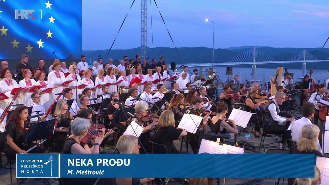 Otvorenje Pelje&scaron;kog Mosta - Neka Prođu