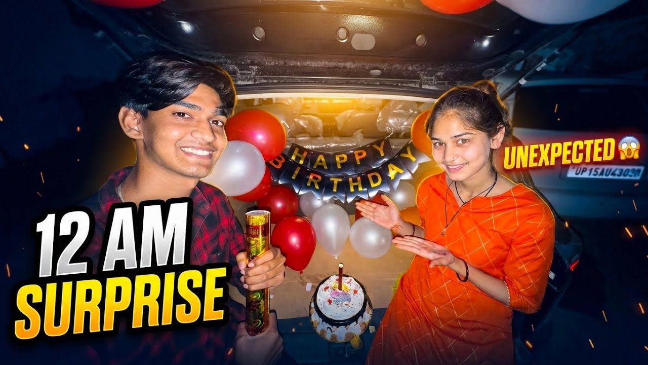 Sona Ke Birthday Par Diya Unexpected ￼Surprise 😍 Or Prank Bhi Kiya 