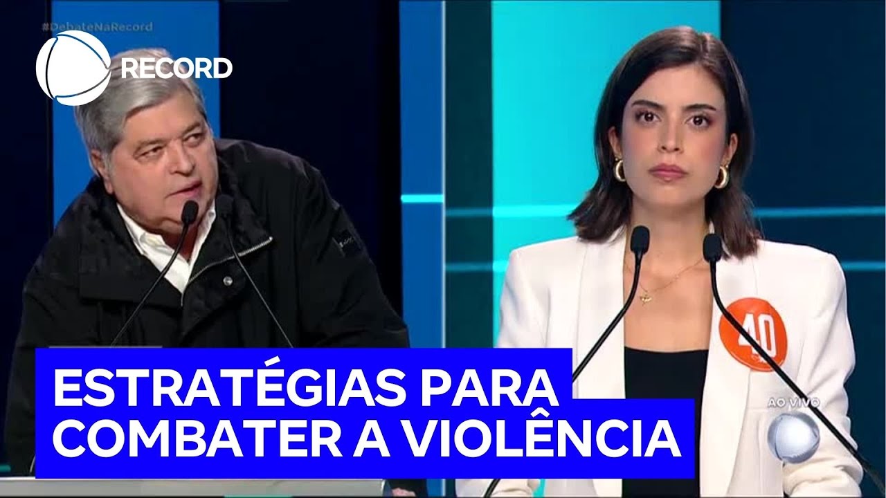 Datena pergunta propostas de Tabata Amaral para a segurança pública de São Paulo