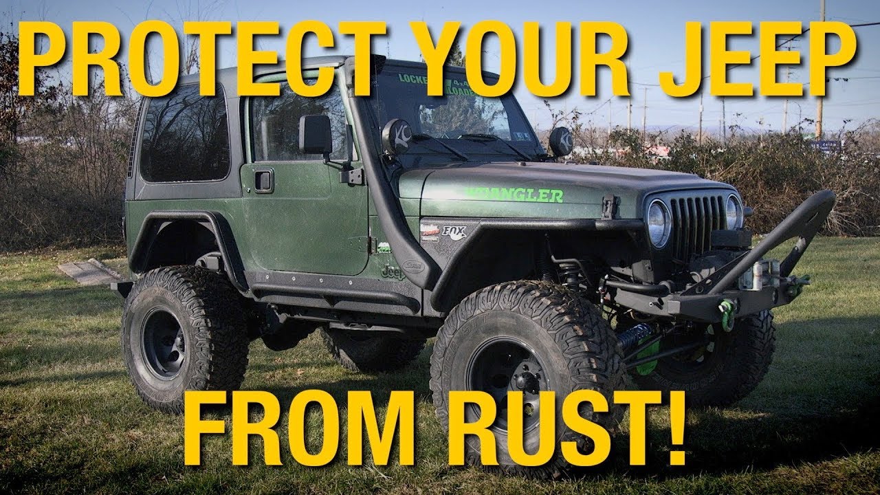 Off Road Jeep: How To Protect Against A Rusty Frame - Eastwood