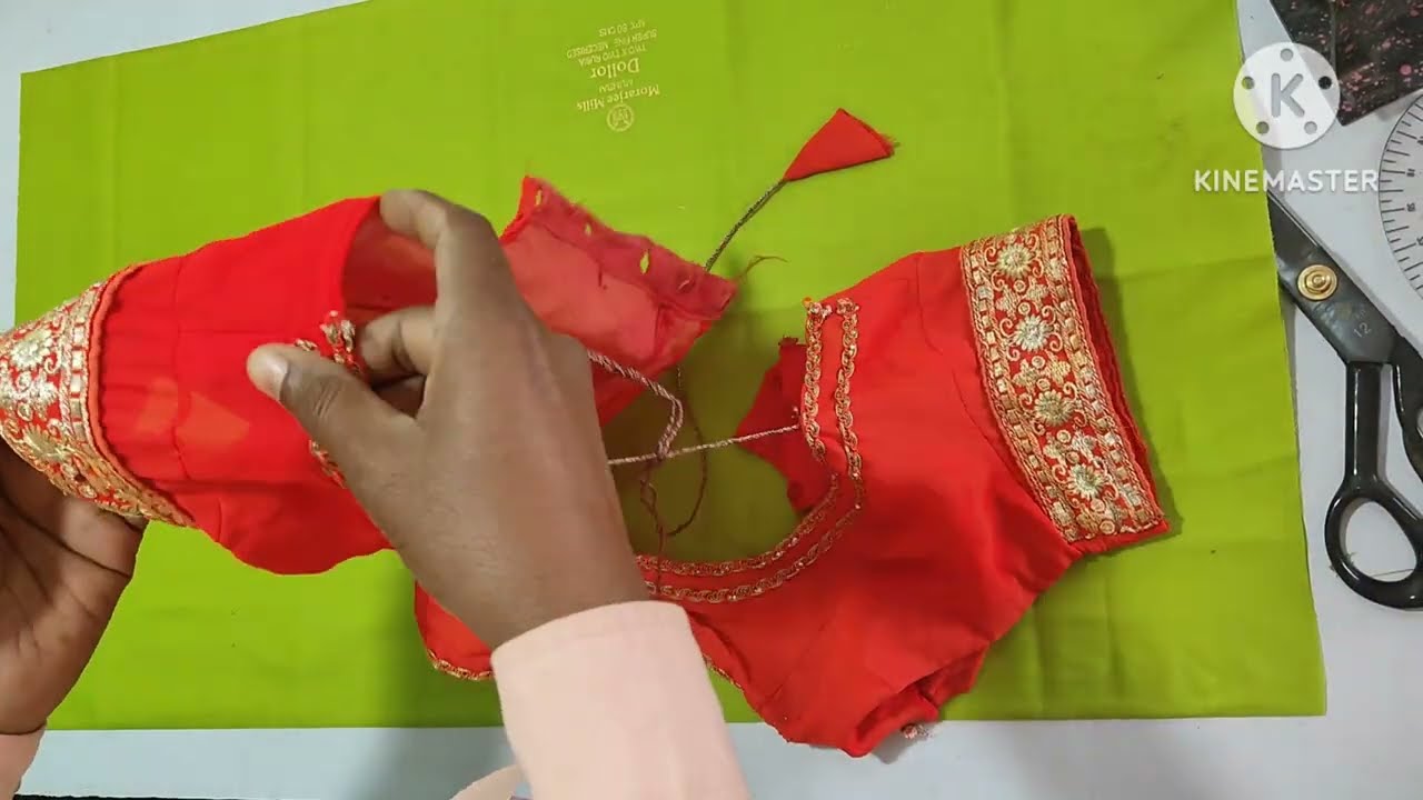 ब्लाउज सही तरीके से कटिंग कैसे किया जाता है|और ब्लाउज फिटिंग करने की तरीका क्या है ब्लाउज कटिंग