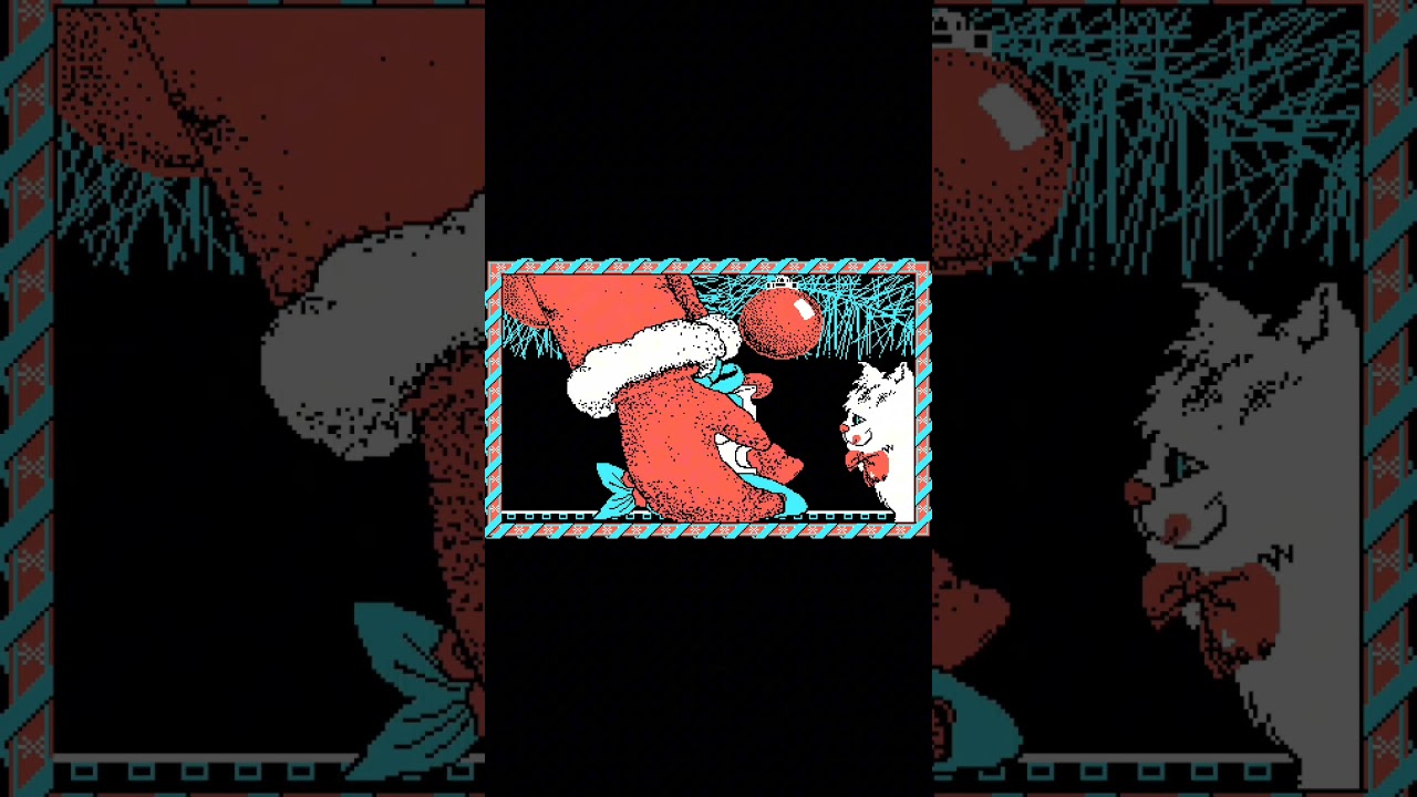Merry Christmas and Happy Holidays from Professor Retro #retro #msdosgames #shorts
