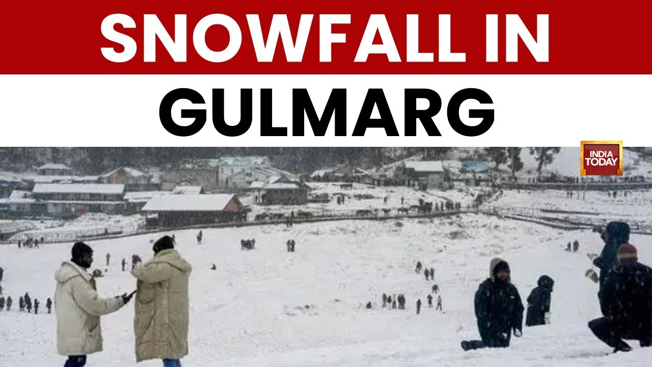 Kashmir Weather Update: Snowfall Impacts AQI and Temperature | Colder Days ahead | Gulmarg