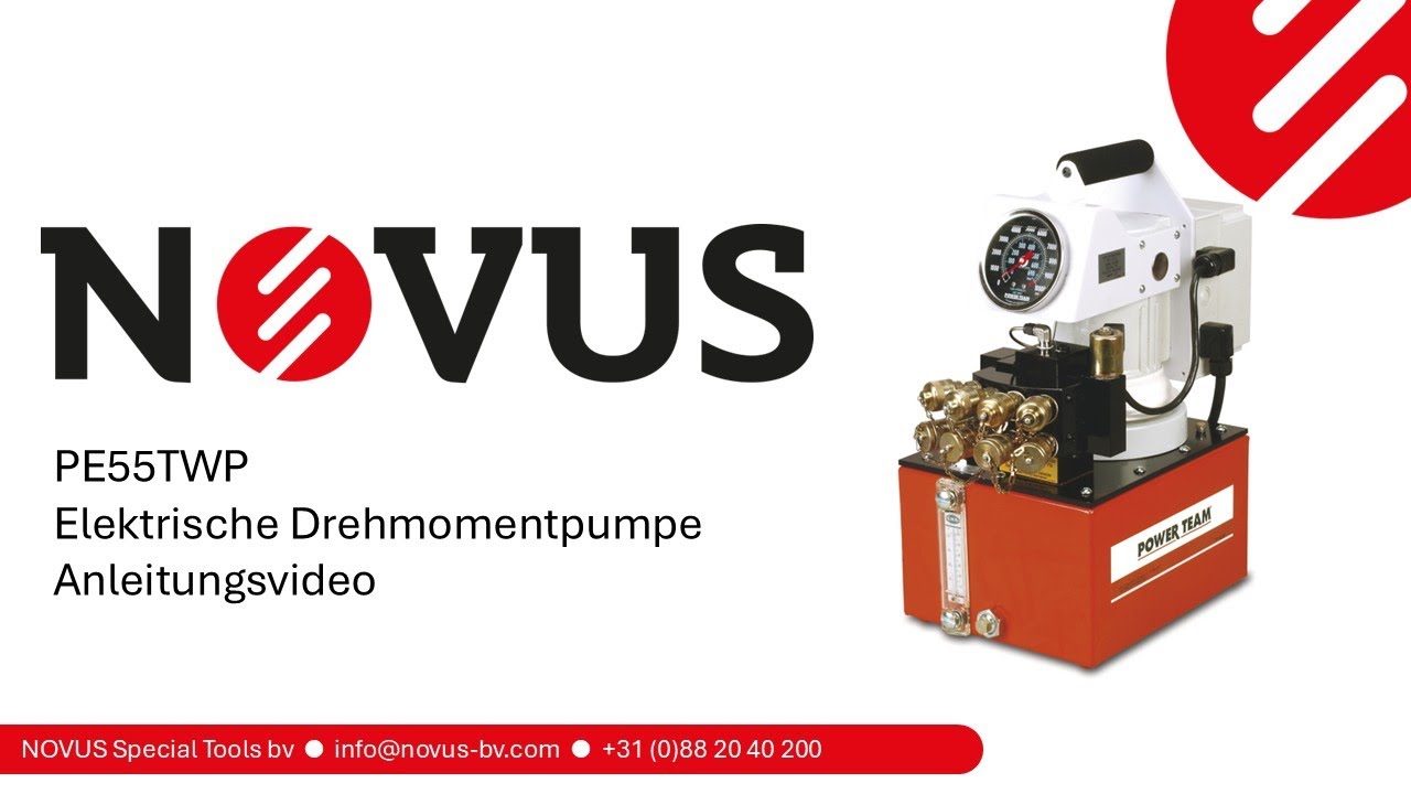 NOVUS PE55TWP Anleitungsvideo [DE]