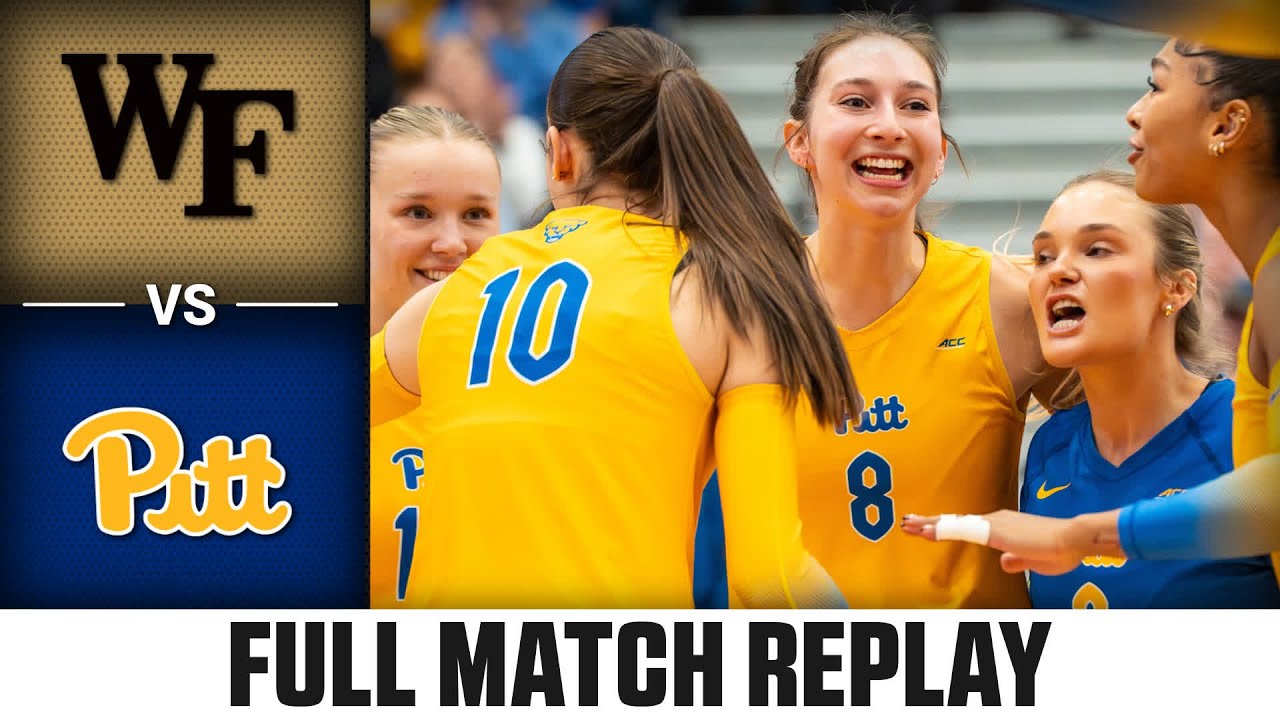 Wake Forest vs. Pitt Full Match Replay | 2025 ACC Volleyball