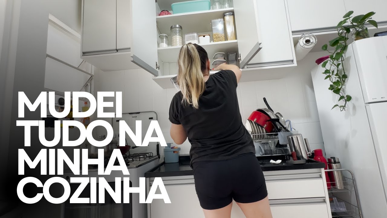 REORGANIZEI MINHA COZINHA | COZINHA FUNCIONAL, PRÁTICA E ORGANIZADA | #crisribeirotv #organização