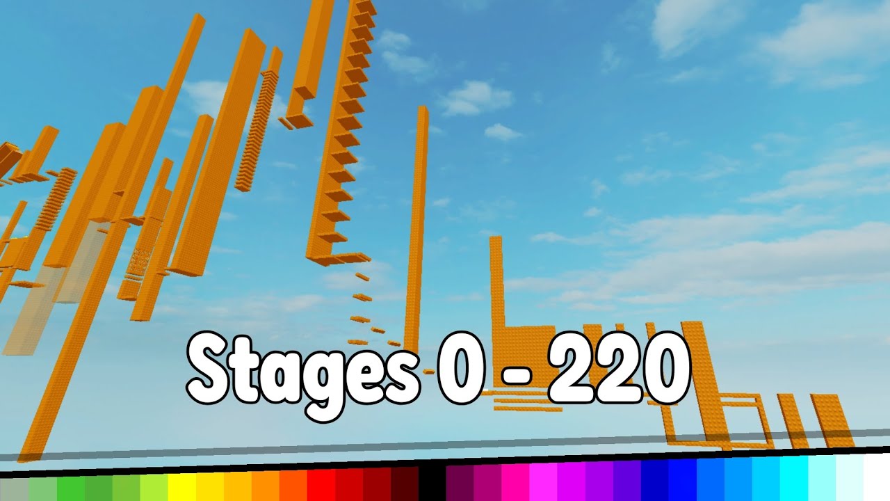 ROBLOX: Vivi's Head Hitter Difficulty Chart Obby (Stages 0 - 220)