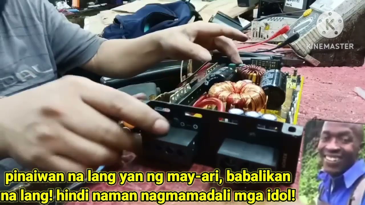 SoundMagus DK-1200 Class D Mono Bass Amplifier | Repair! No power and protect problem!