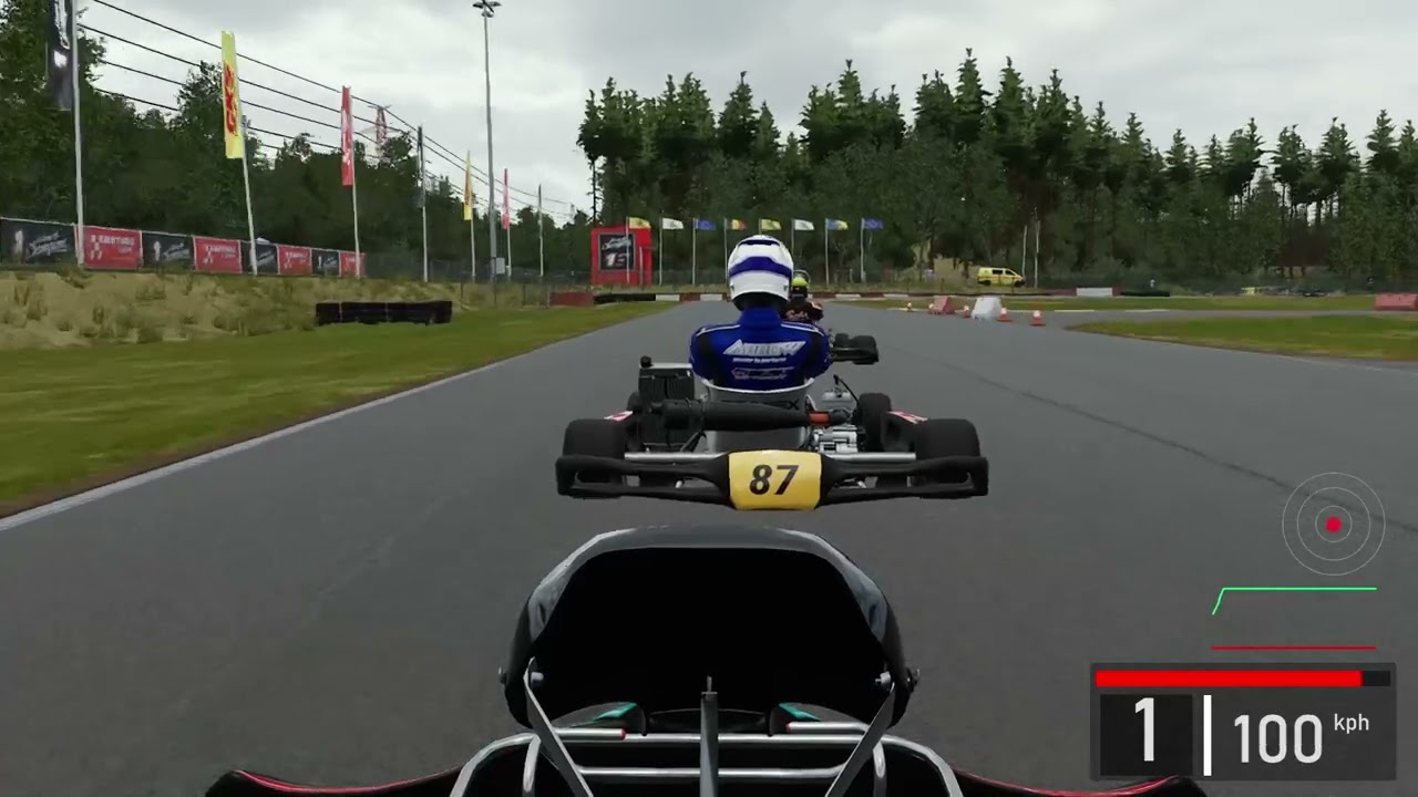 Last to Podium 20 Laps - X30 125cc @ Genk - KartKraft