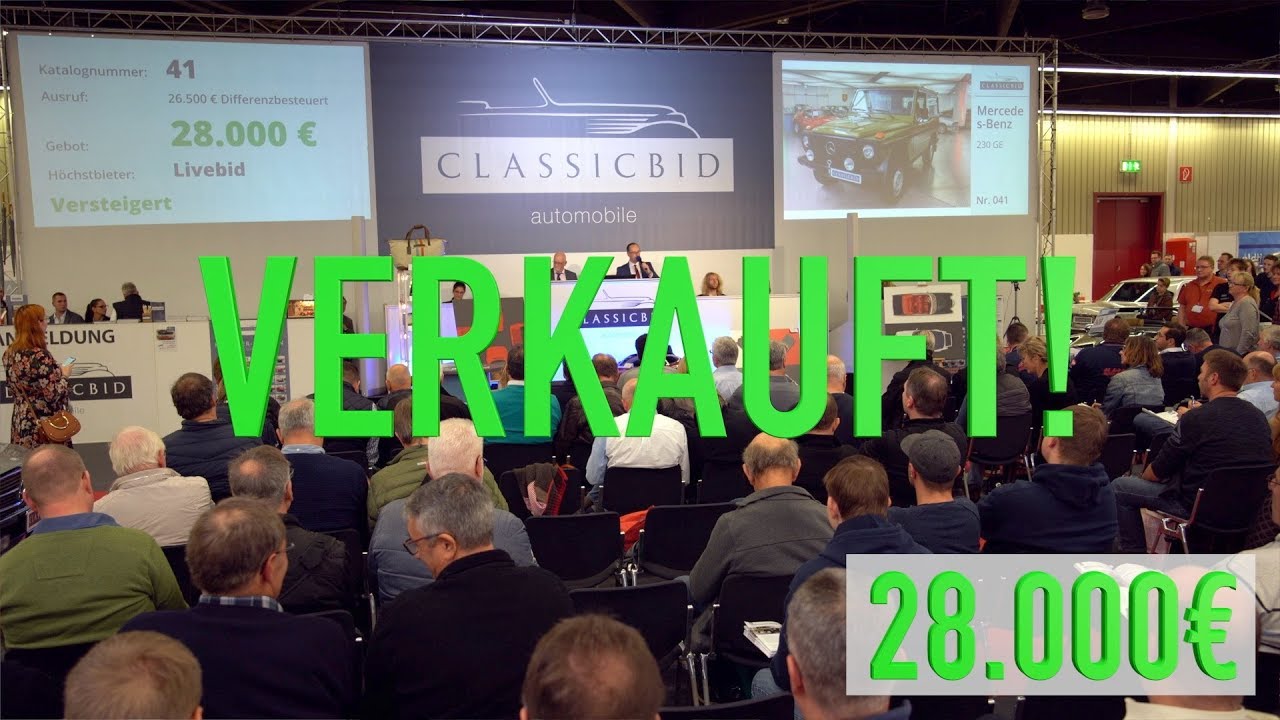 Retro Classics N&uuml;rnberg - Bietergefecht