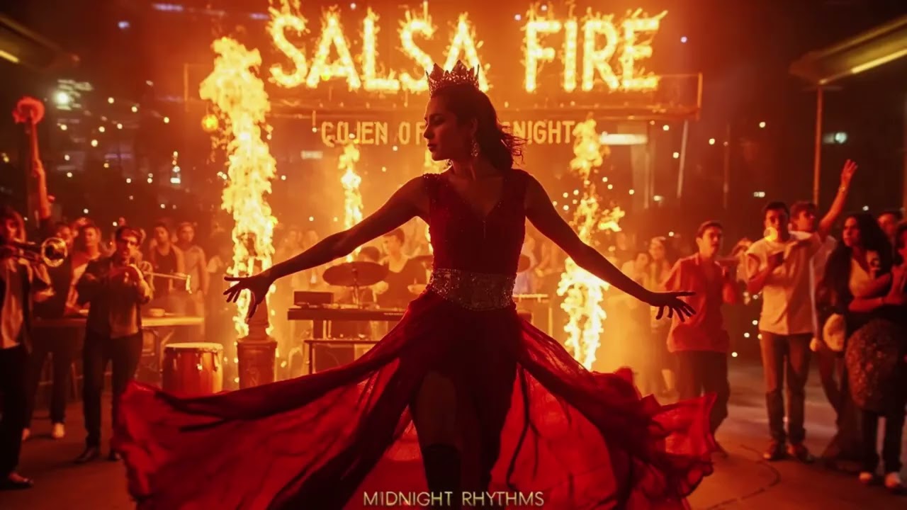 SALSA FIRE - Queen of the Night 👑🔥 | Latin Dance Music | MIDNIGHT RHYTHMS