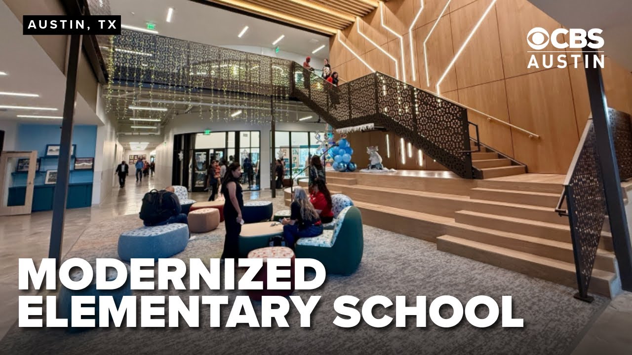 Austin ISD Unveils First Modernized School from $2.4 BILLION Bond