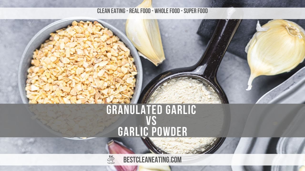Is Granulated Garlic the same as Garlic Powder?