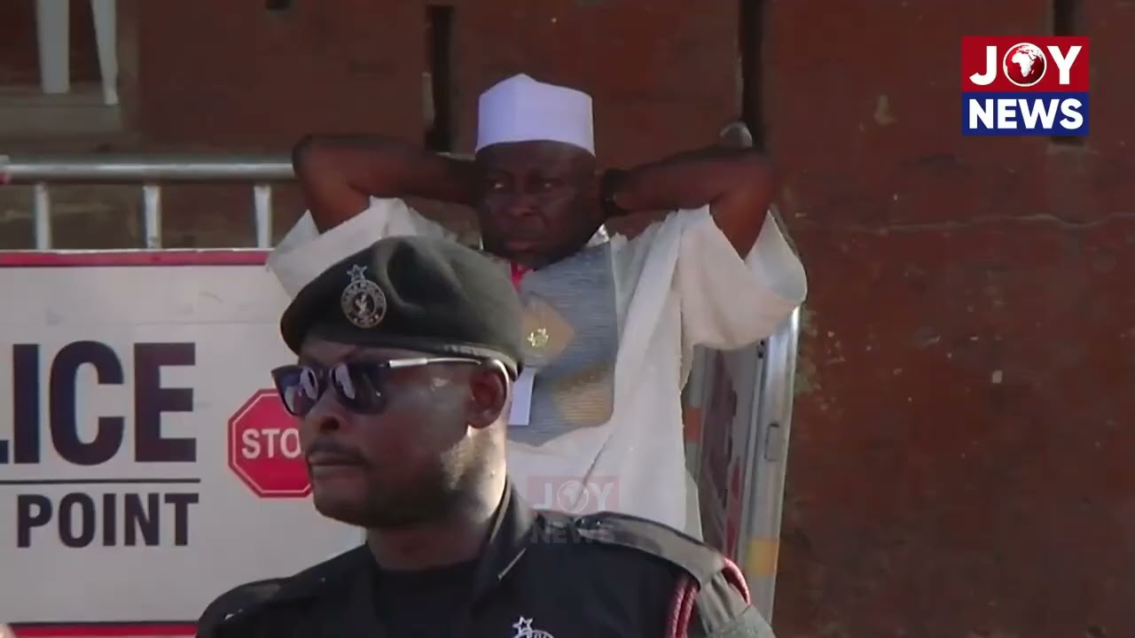 Baba Jamal visibly uneasy during counting of votes in NDC Ayawaso East primaries.