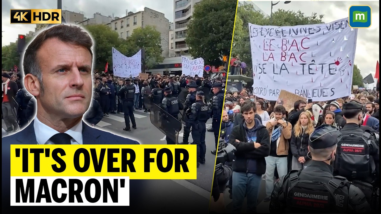 'MACRON'S GOVERNMENT IS USELESS', French Students Denies Cooperation As Protest Intensifies | N18G